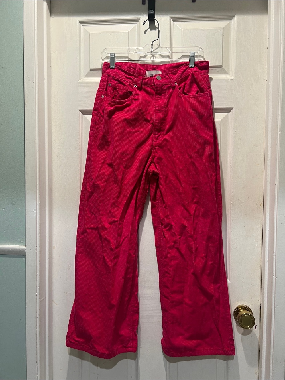 BDG Hot Pink Corduroy Pants
